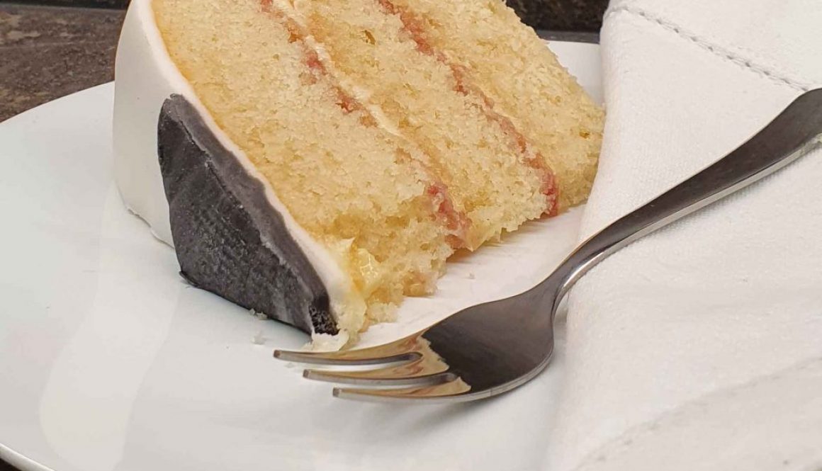 Three Tier Vanilla, buttercream and Jam Sponge