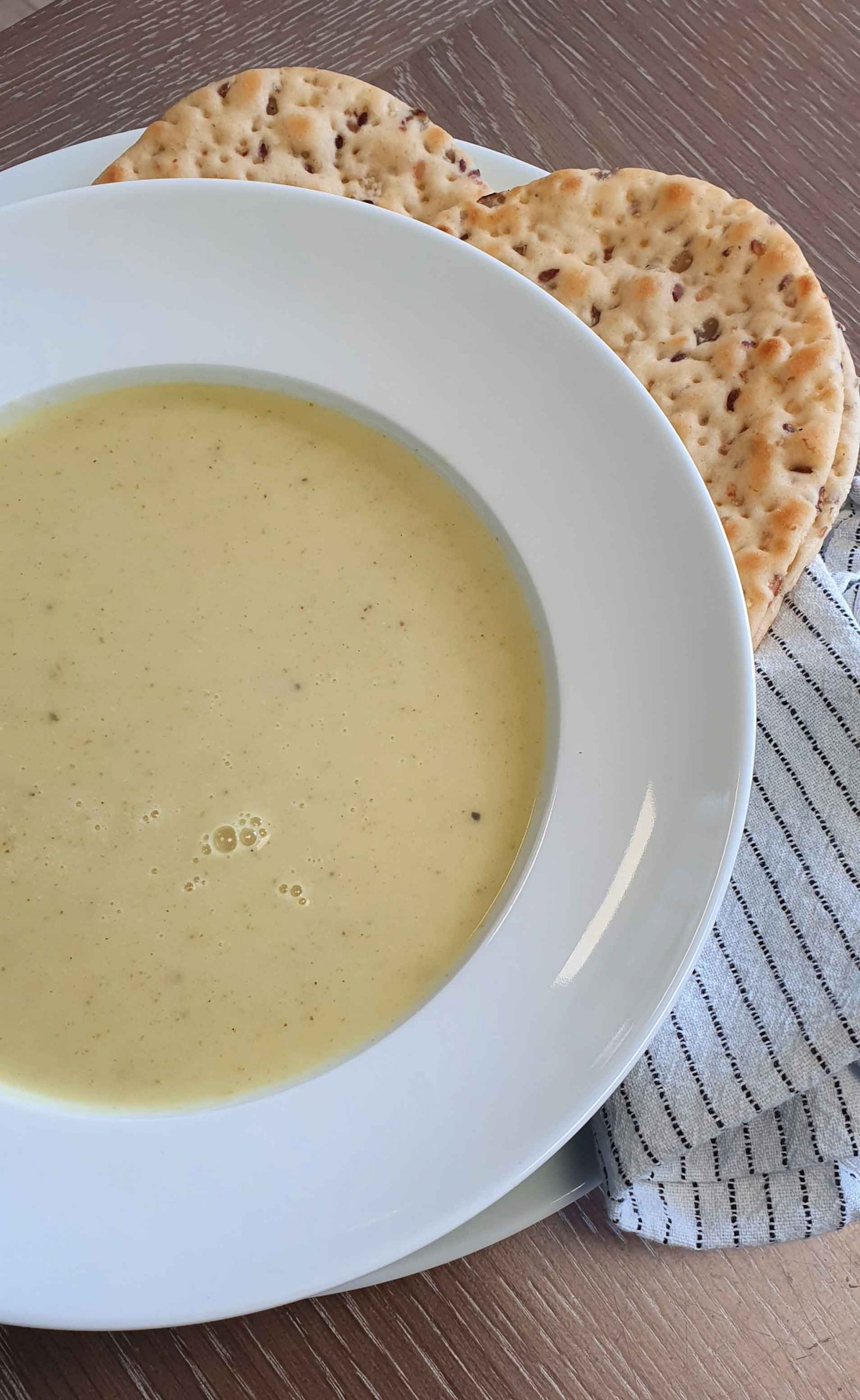 Creamy Chicory and Nutmeg Soup