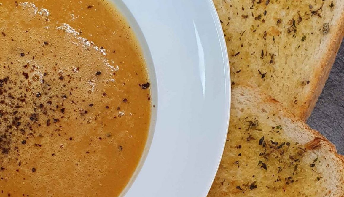 Fiery cuddle cup soup