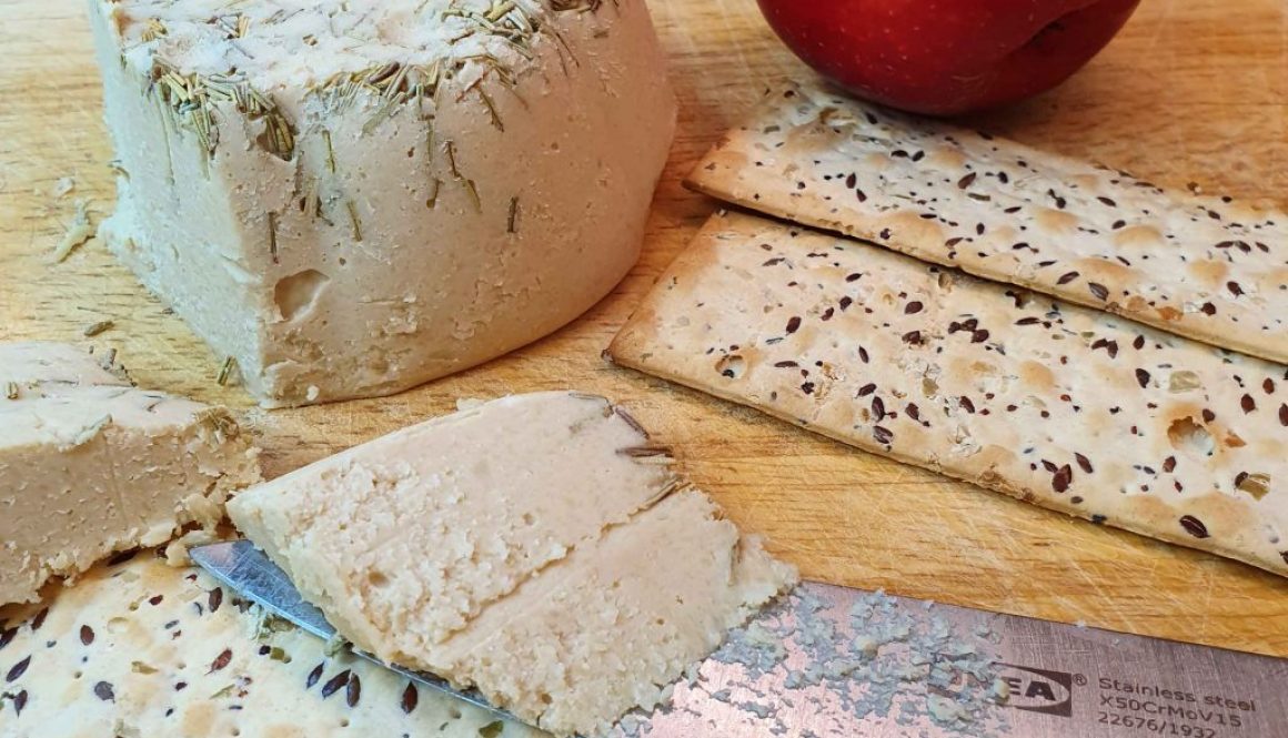 Mediterranean Herb Vegan Cheese