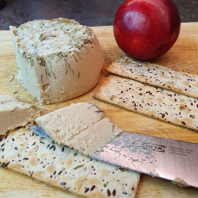 Mediterranean Herb Vegan Cheese