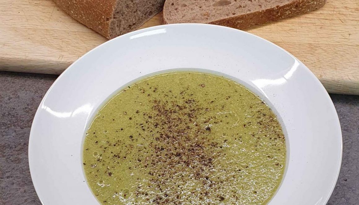 Smokey Pea & Mint Soup