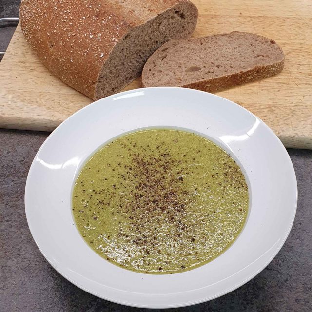Smokey Pea & Mint Soup