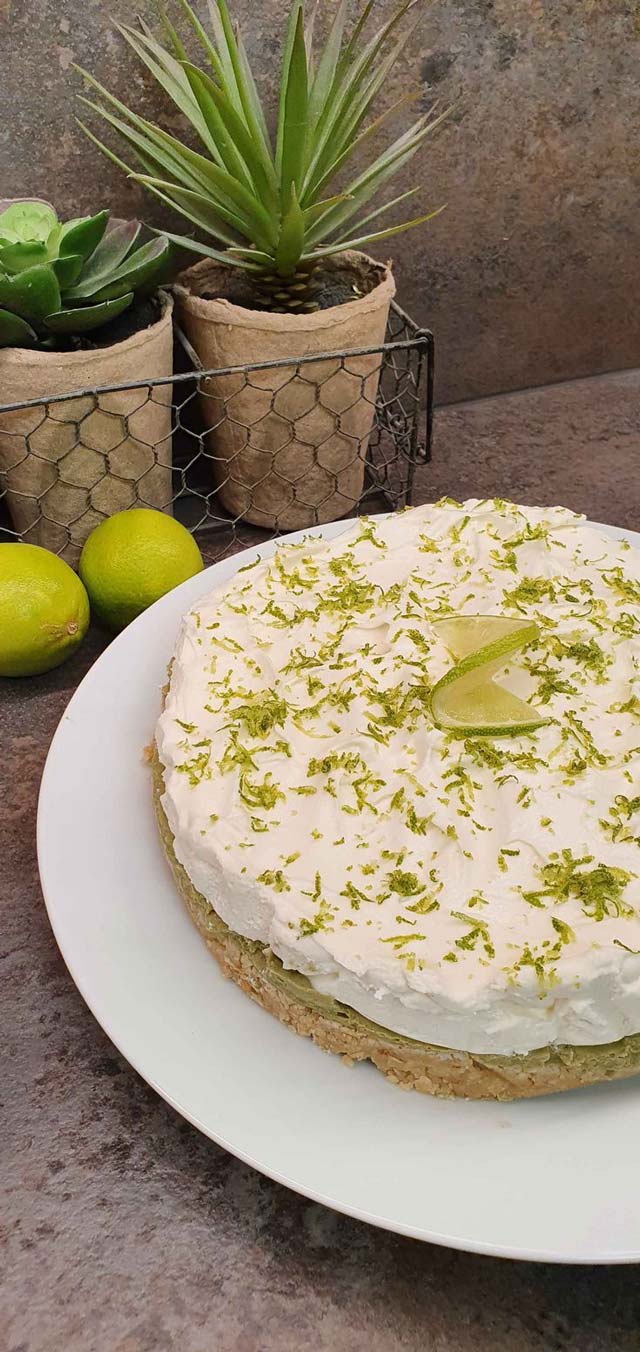 Avocado Lime Cream Pie