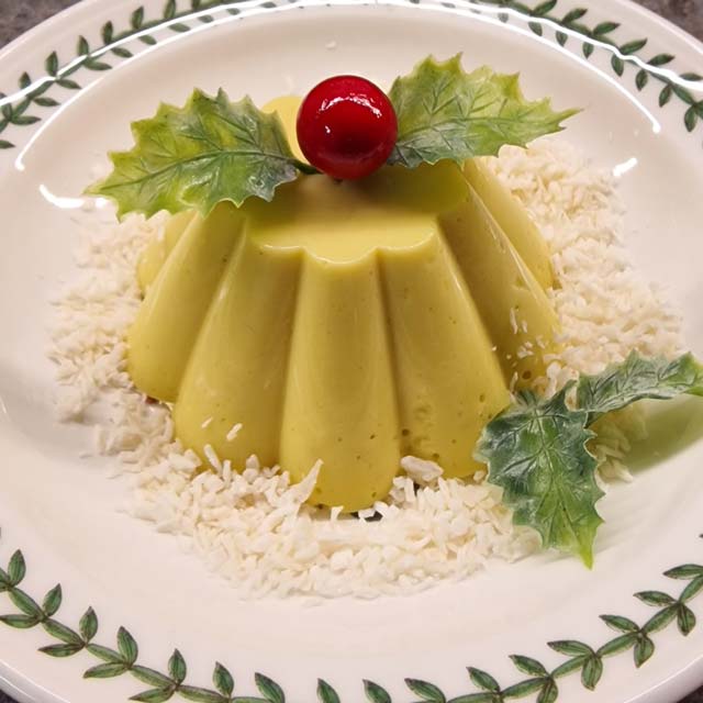 Silky Mango Pudding